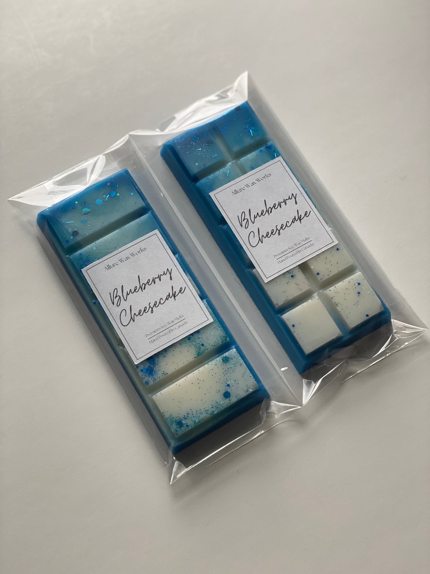 Blueberry Cheesecake All Natural Soy Snapbar Wax Melts | Blueberry Cheesecake Bakery Scented Premium Snap Bar Wax Melts