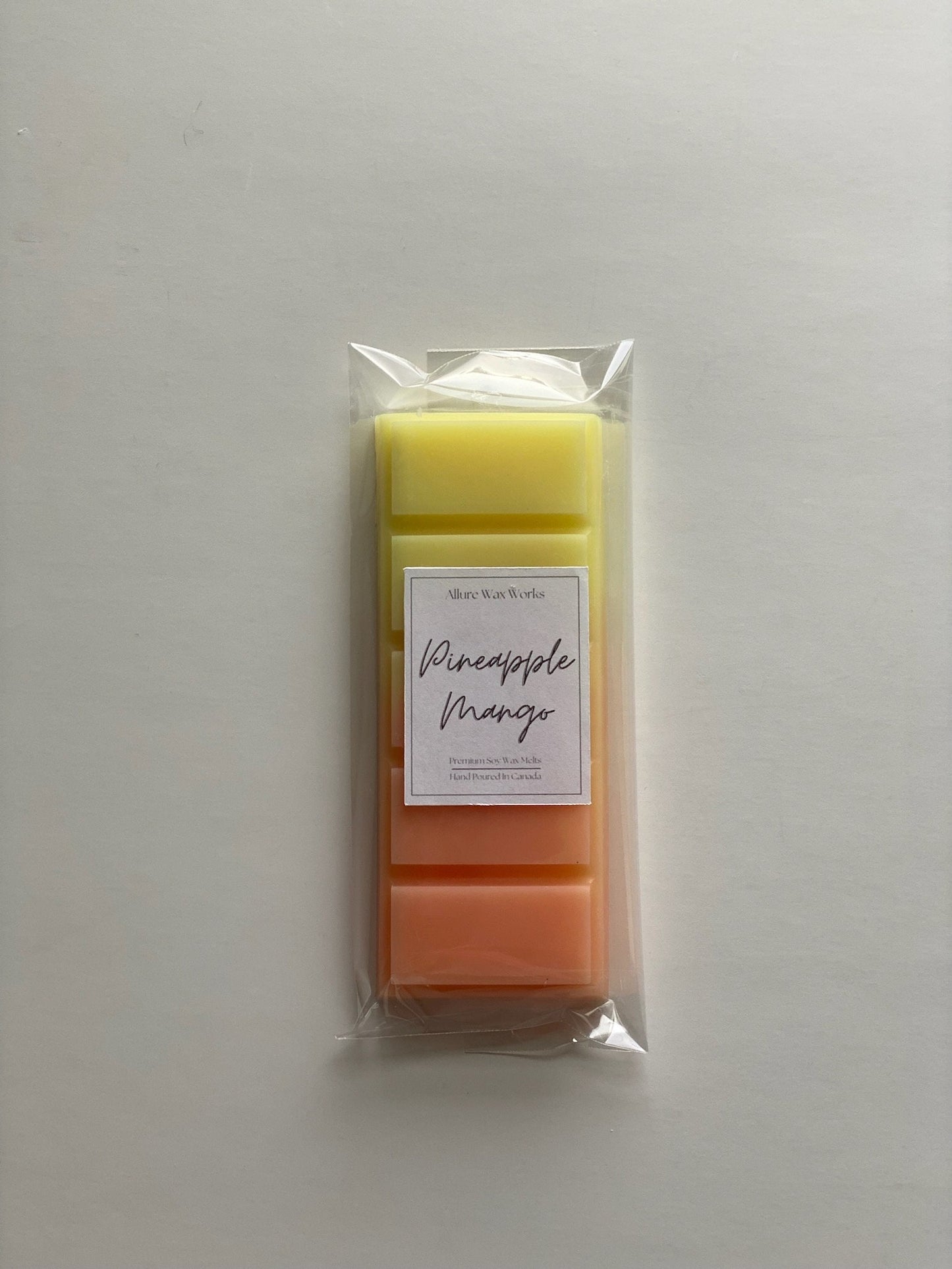 Pineapple Mango All Natural Snapbar Soy Wax Melts | Premium Soy Snap Bar Wax Melts