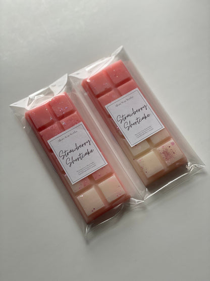 Strawberry Shortcake All Natural Soy Snapbar Wax Melts | Strawberry Shortcake Bakery Scented Premium Snap Bar Wax Melts