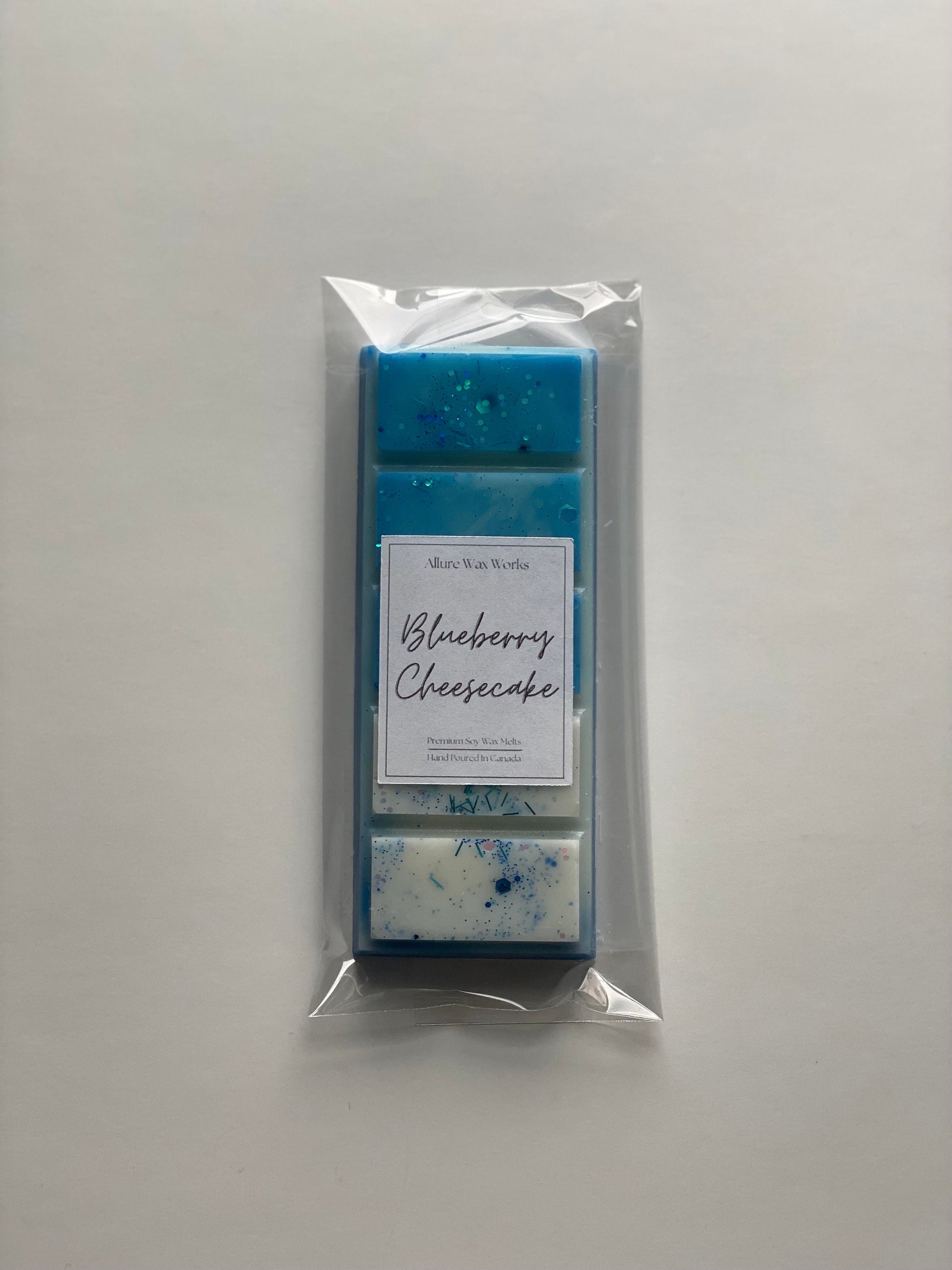 Blueberry Cheesecake All Natural Soy Snapbar Wax Melts | Blueberry Cheesecake Bakery Scented Premium Snap Bar Wax Melts