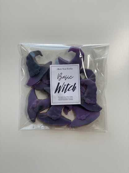 Basic Witch All Natural Soy Wax Melts | Halloween Spooky Witch Hat Shaped Premium Wax Melts