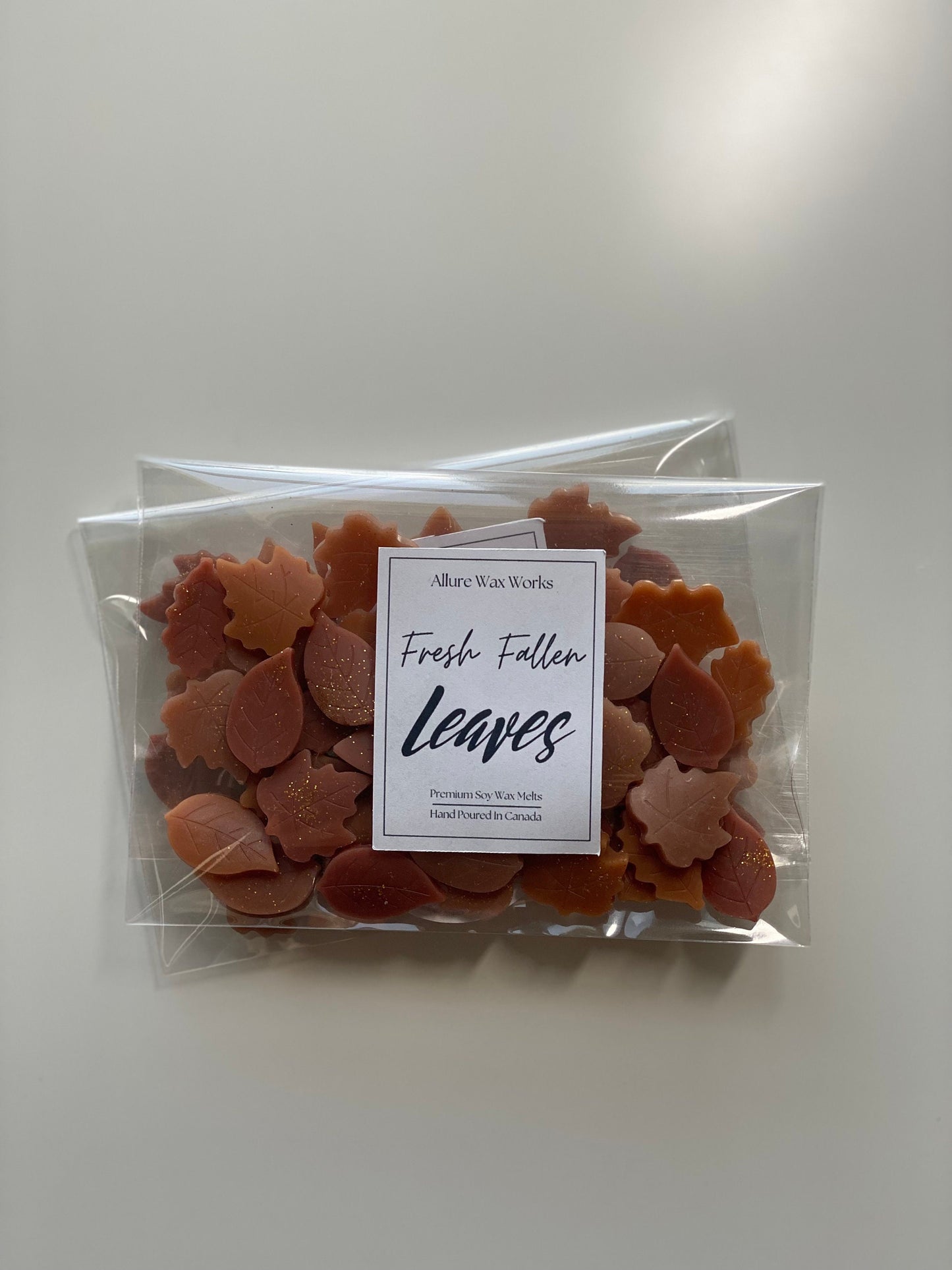 Fresh Fallen Leaves All Natural Soy Wax Melts | Fall Autumn Leave Shaped Premium Wax Melts