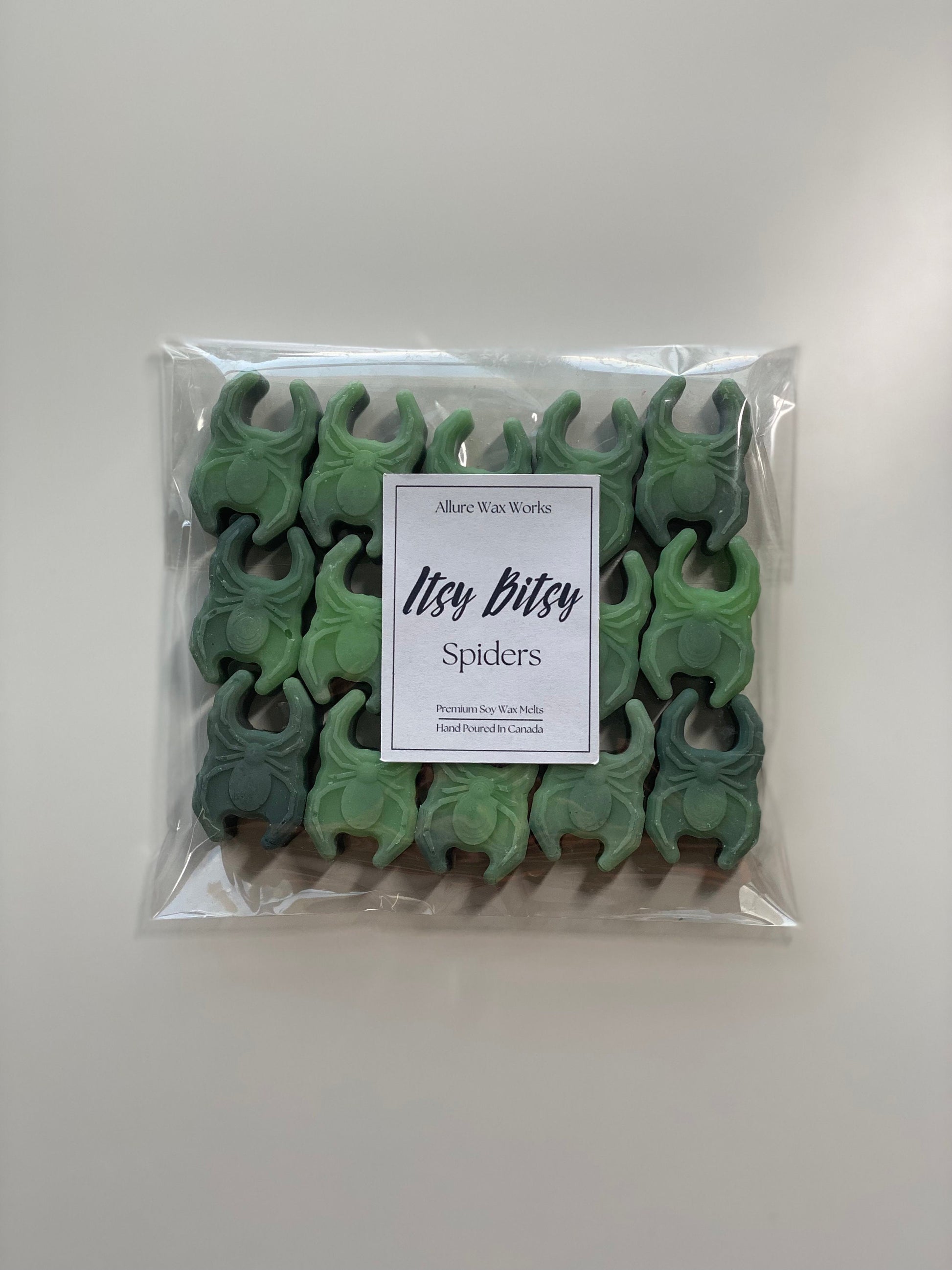 Itsy Bitsy Spider All Natural Soy Wax Melts | Halloween Spooky Spider Shaped Premium Wax Melts