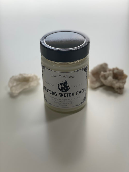 Spooky Season All Natural Soy Candles | Witchy Ghost Quote | Custom Halloween Pun Container Candle