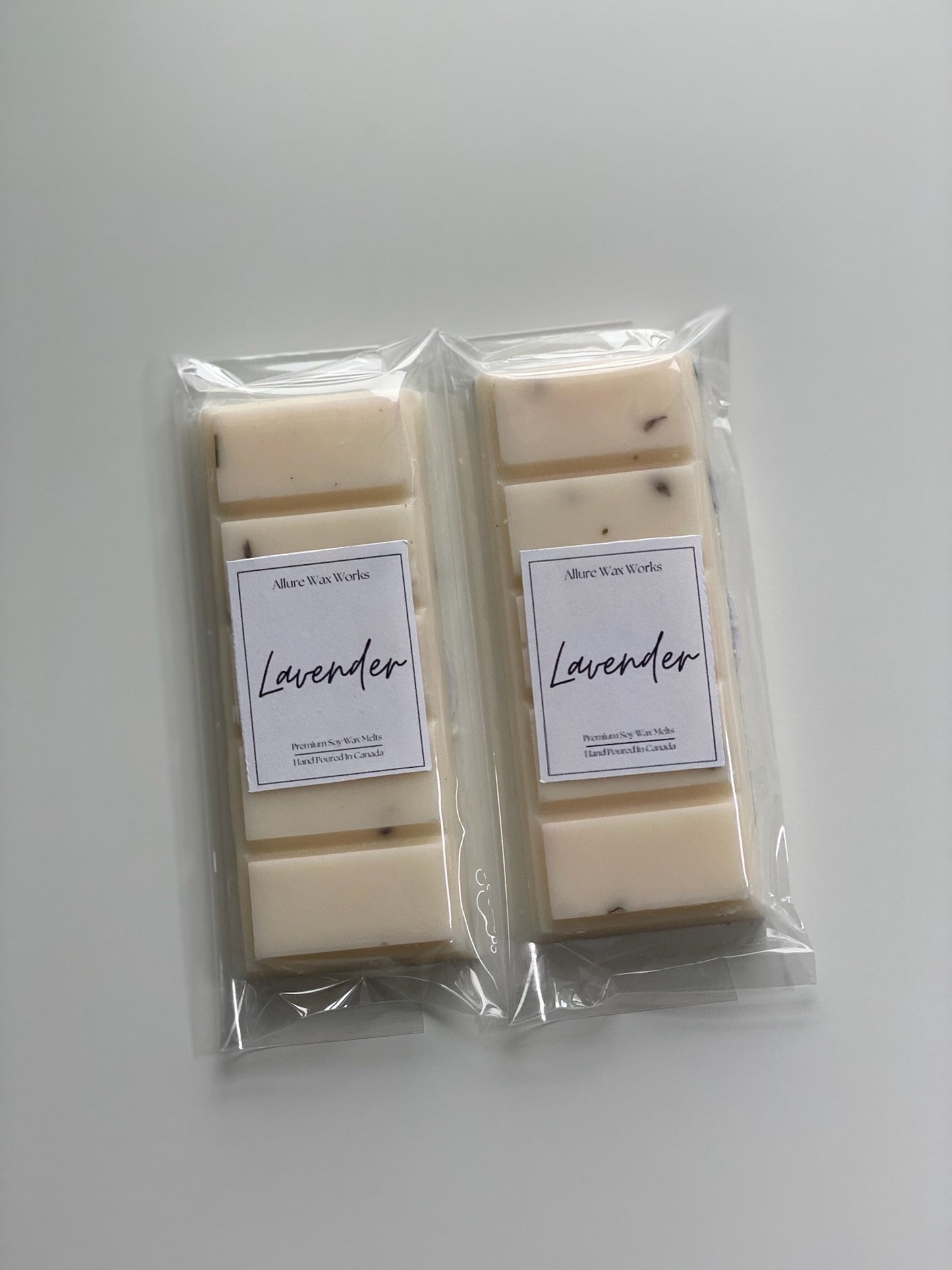 Lavender Botanical All Natural Soy Snapbar Wax Melts | Lavender Premium Snap Bar Wax Melt